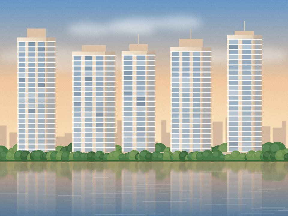 Lakeside Urban City